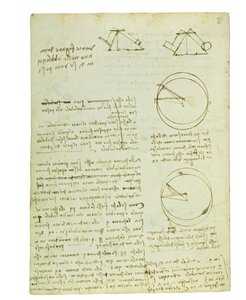 Códice sobre el vuelo de los pájaros, Folio 3 verso